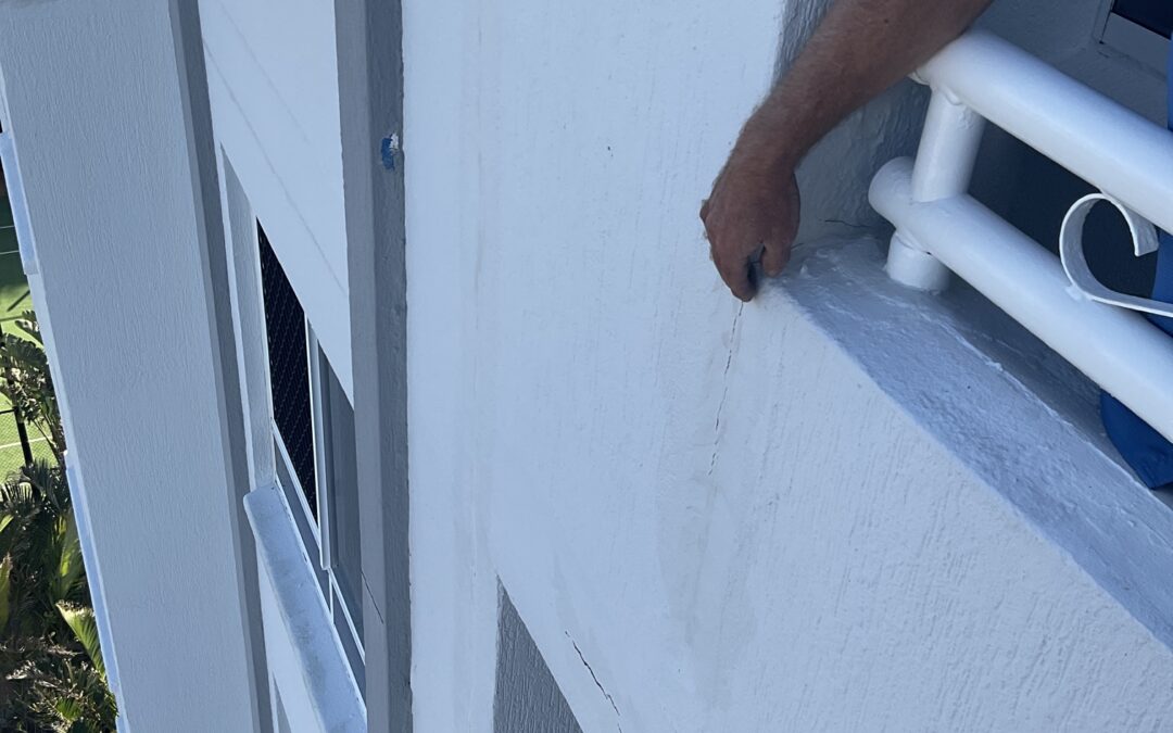 Balcony – Failed and Delaminated Joint Sealing