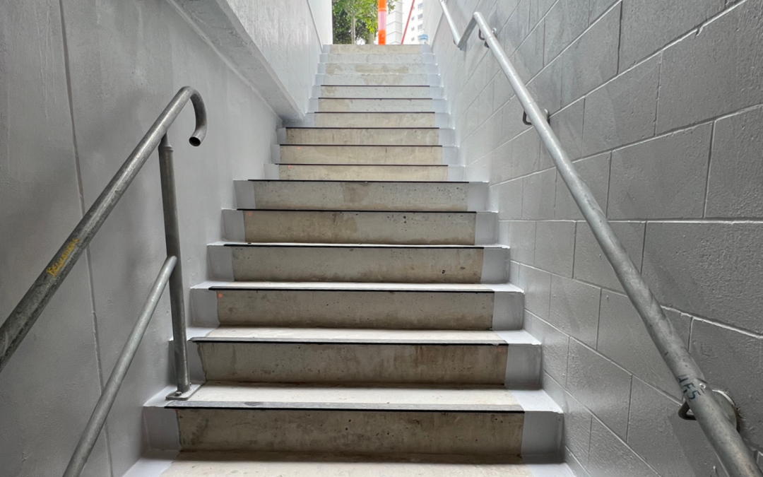 Membrane Waterproofing for Stair Cores & Basement Steps